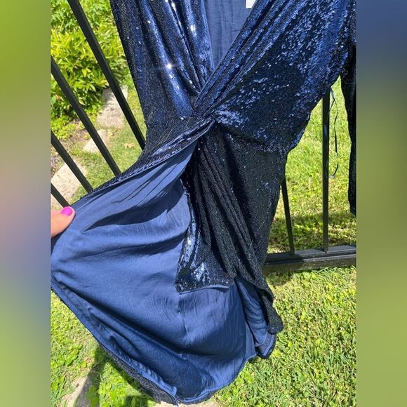 Anthropologie Sequin Twist Front Dress NWT - Picture 10 of 14